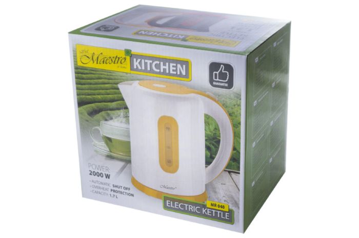Електрочайник Maestro MR-040-White (MR-040-WHITE)