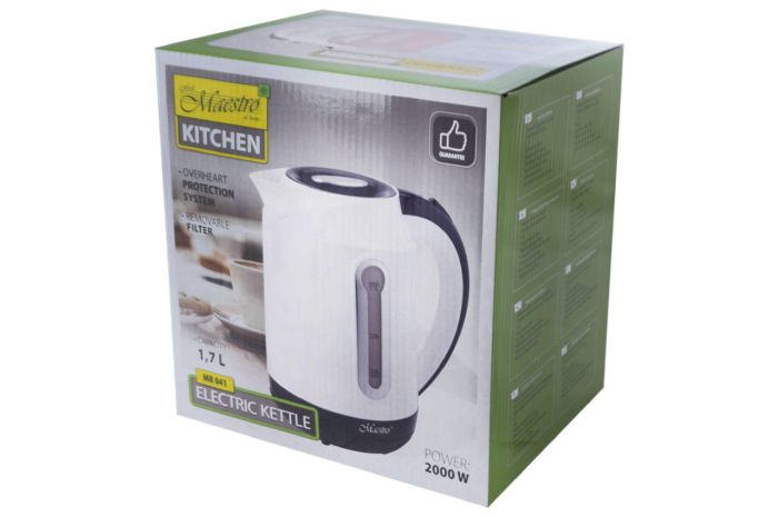 Електрочайник Maestro MR-041-White (MR-041-WHITE)
