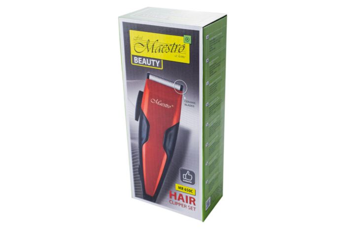 Машинка для стрижки Maestro MR-650C-Red (MR-650C-RED)