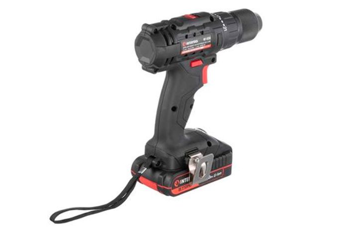Шуруповерт аккумуляторный Intertool 20В x 2Ач Li-Ion Storm (WT-0350)