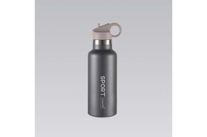 Термобутилка Maestro 500 мл Sport сіра (MR-1639-50-GREY)