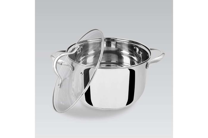 Кастрюля нержавеющая Maestro 220 мм x 4.5 л (MR-3519-22)
