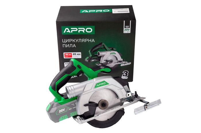 Пила дисковая аккумуляторная Apro 20CSB (без АКБ) (895363)