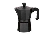 Кавоварка гейзерна алюмінієва Maestro 450мл чорна (MR-1666-9-BLACK)