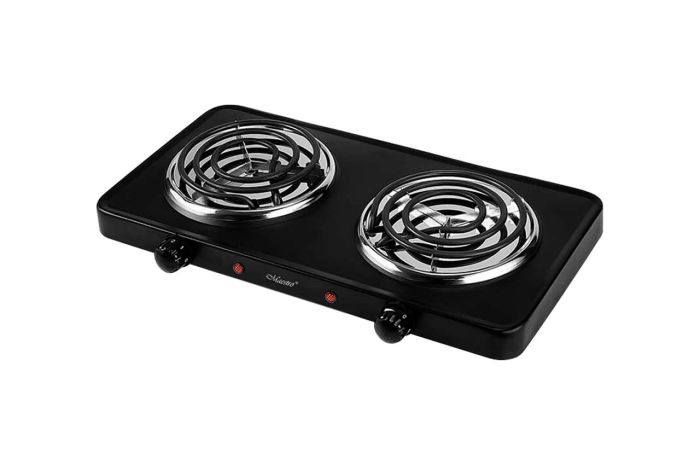 Плита электрическая Maestro 2 x 2000Вт спираль (MR-770-2)