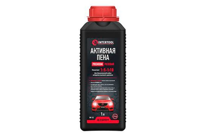 Пена активная Intertool-Storm 1л x 1:5-1:10 концентрат (FS-9091)
