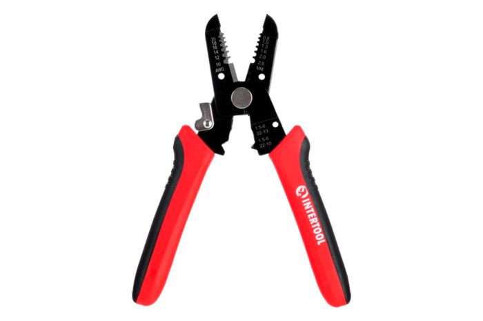 Съемник изоляциии Intertool 190мм x 0.8-2.6мм² (HT-7028)