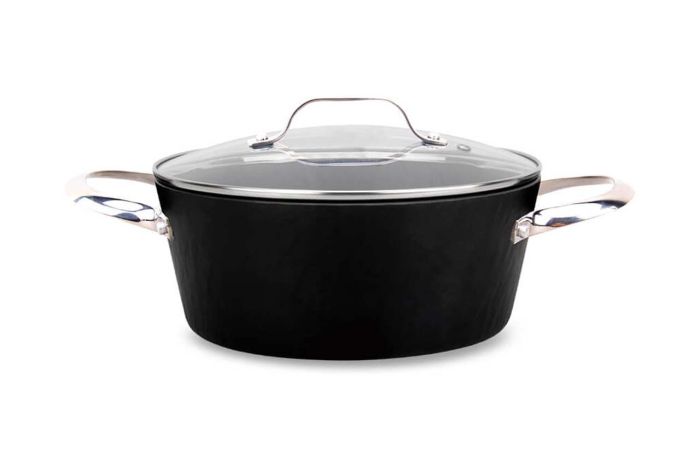 Кастрюля антипригарная Maestro 280мм x 5.8л Gleblon C2 (MR-4428)
