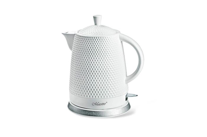 Электрочайник керамический Maestro 1.5л белый (MR-069-WHITE)