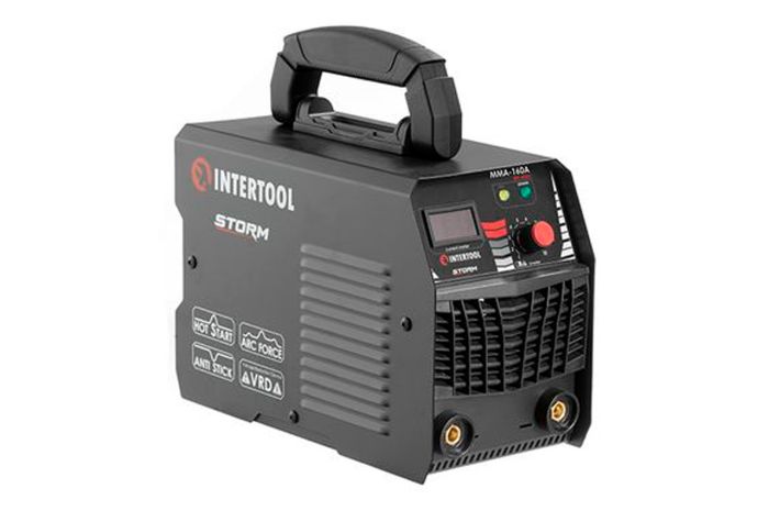 Аппарат сварочный инверторный Intertool-Storm MMA-160A x 7000Вт (WT-4003)