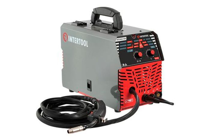 Полуавтомат инверторный Intertool MIG/MMA-160A x 4000Вт (DT-4010)