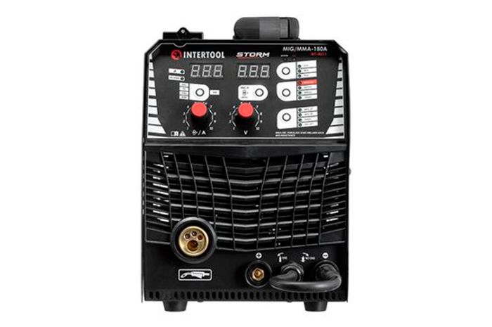 Полуавтомат инверторный Intertool-Storm MIG/MMA-180A x 4800Вт (WT-4011)