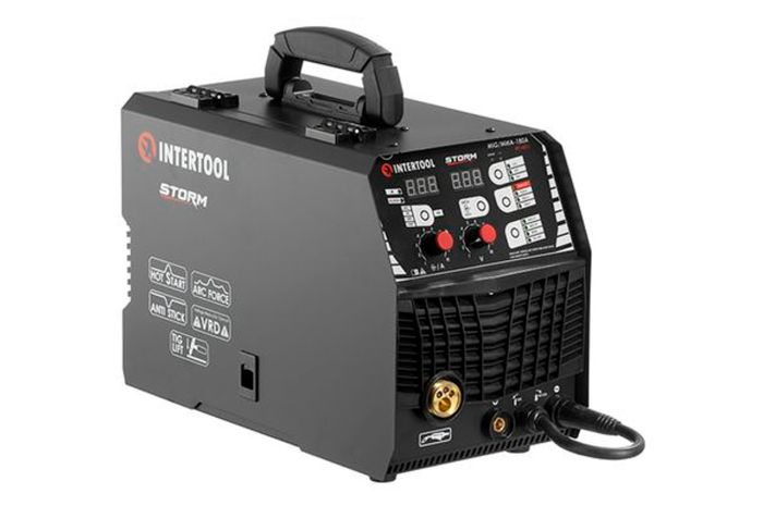 Напівавтомат інверторний Intertool-Storm MIG/MMA-180A x 4800Вт (WT-4011)