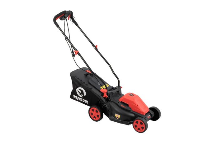 Газонокосарка електрична Intertool-Storm 1400Вт x 340мм x 35л (WT-2264)