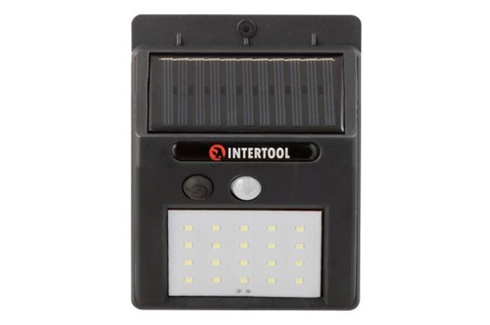 Фонарь настенный Intertool 3Вт x 100Лм x 1200мAч 1 (LB-0112)