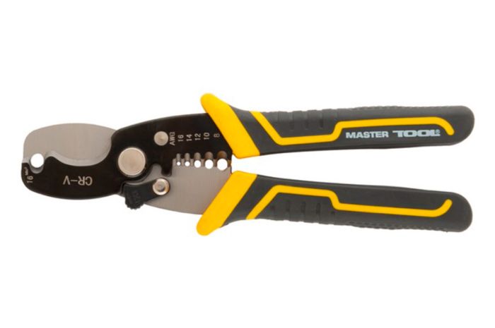 Съемник изоляциии-кабелерез Mastertool 175мм x 1.3-8мм² (75-2275)