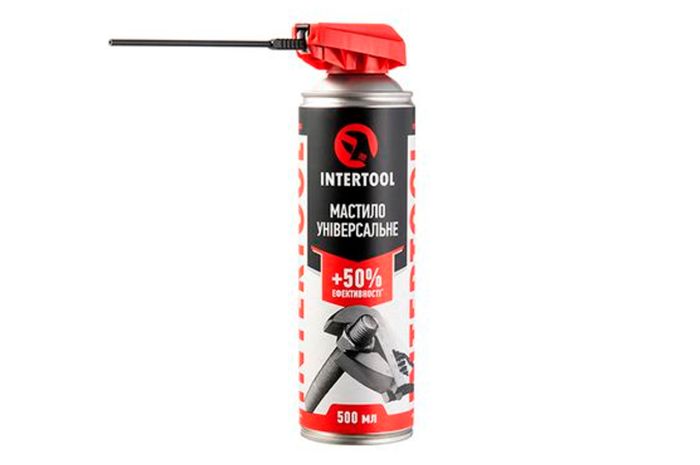 Мастило універсальне Intertool 500мл з трубкою PRO (FS-4000)