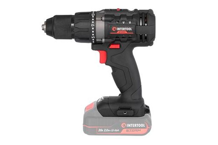 Шуруповерт акумуляторний Intertool-Storm 20В без Li-Ion (WT-9351)