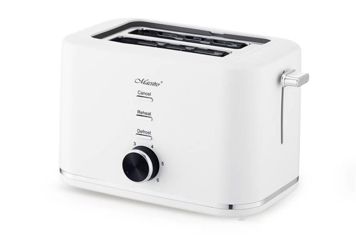 Тостер Maestro 750Вт белый (MR-703)