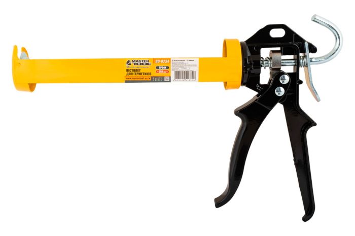 Пистолет для силикона Mastertool 355мм полуоткрытый (80-0234)