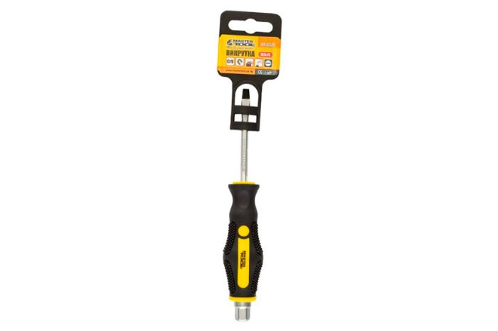 Отвертка ударная Mastertool SL5 x 75мм HEX (49-6575)