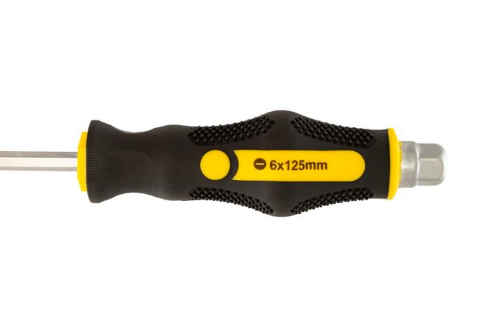 Викрутка ударна Mastertool SL6 x 125мм HEX (49-6612)