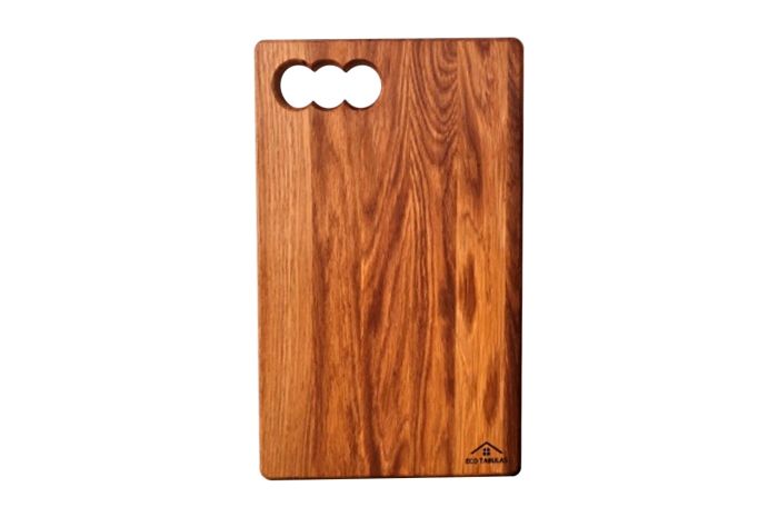 Доска разделочная Eco Tabulas 300 x 200 x 17мм с отверстием (ас01)
