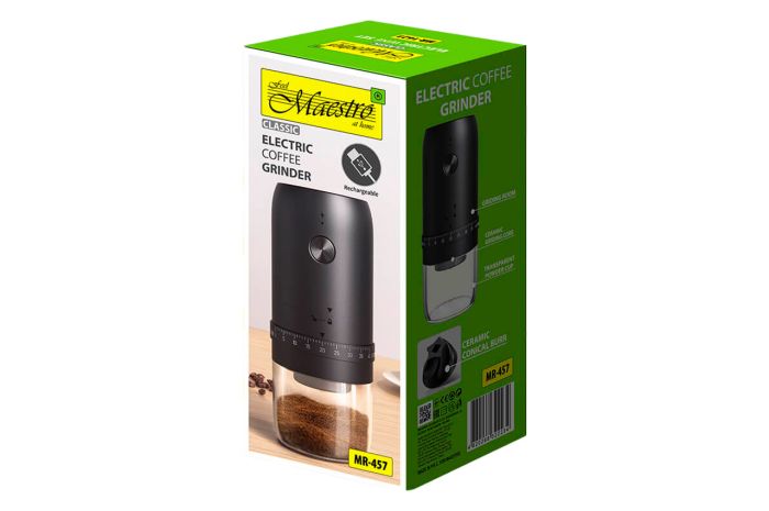 Кавомолка акумуляторна Maestro 5В x 30г (MR-457)