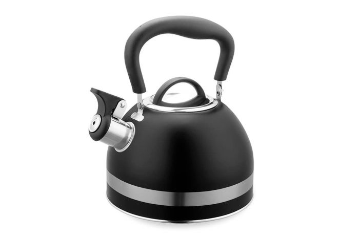 Чайник нержавеющий Maestro 1.8л черный (MR-1336-BLACK)