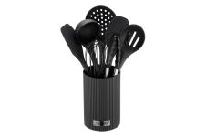 Набор кухонный Maestro 8ед силикон-нейлон черный (MR-1542-BLACK)