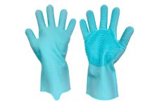 Рукавички для миття посуду із щіткою Kitchen Gloves (НФ-00005741)