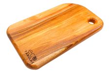 Доска разделочная Eco Tabulas 330 x 200 x 27мм с отверстием Lux (ас72)