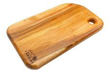 Доска разделочная Eco Tabulas 310 x 180 x 27мм с отверстием Lux (ас73)