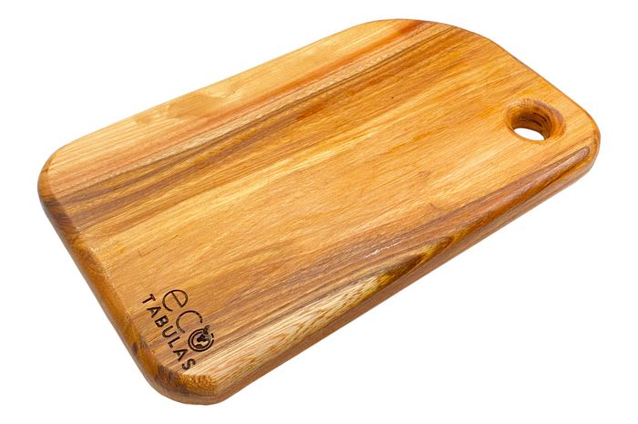 Доска разделочная Eco Tabulas 310 x 180 x 27мм с отверстием Lux (ас73)