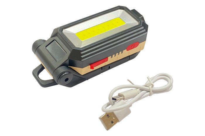 Ліхтар кемпінговий BL 110мм x 1LED x 1COB x Li-Ion (174-W560-100pcs)