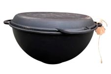 Казан чавунний My-dishes 400мм x 15л татарський (13.7кг) з кришкою-сковородою (V15CP)