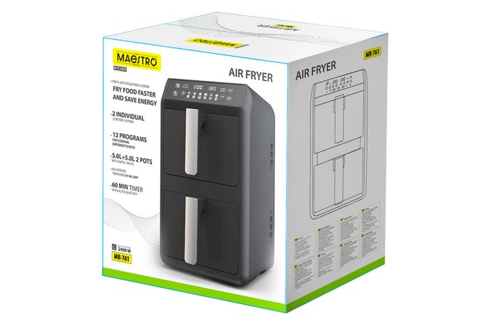 Мультипечь Maestro 2400Вт x 5+5л (MR-761)