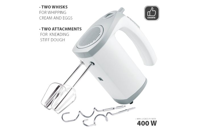 Міксер ручний Maestro 400Вт білий (MR-505-WHITE)