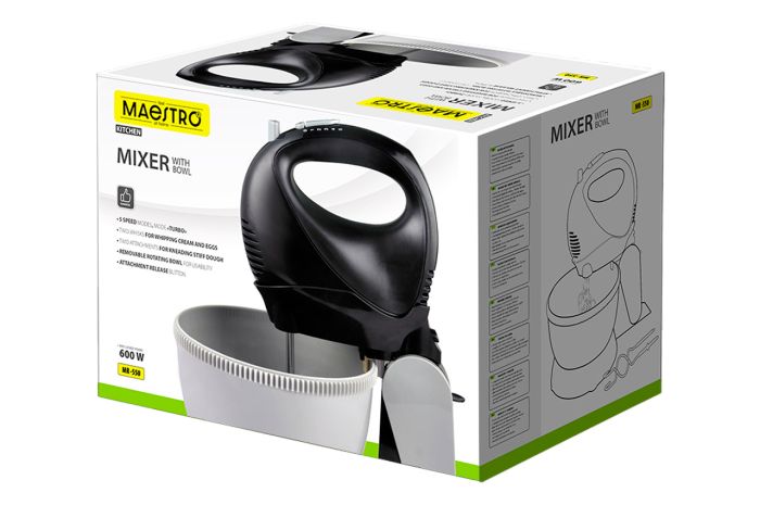 Міксер з чашею Maestro 600Вт (MR-550)