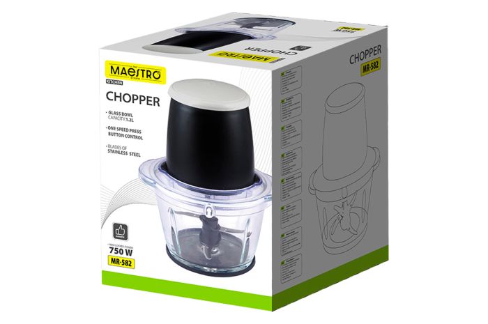 Измельчитель Maestro 750Вт x 1200мл (MR-582)