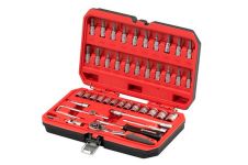Набір інструменту Intertool 1/4" x 48од RED (ET-9048)