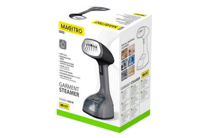 Отпариватель складной Maestro 1500Вт x 180мл (MR-357)