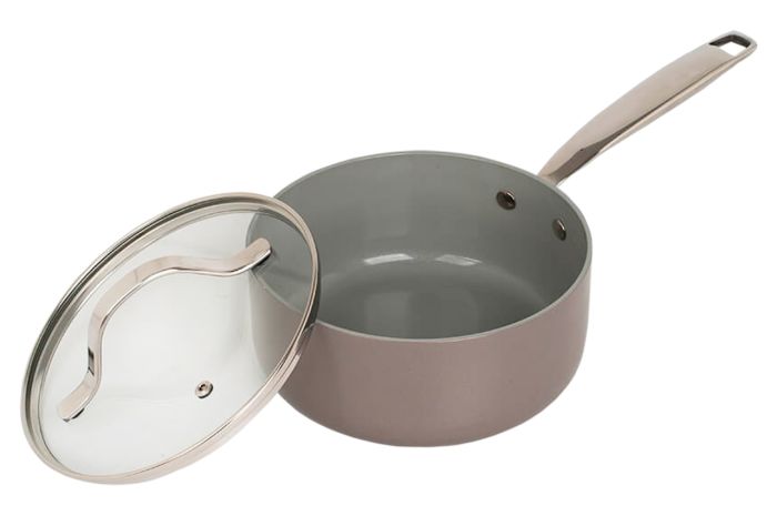 Сотейник нержавіючий Maestro 180мм x 1.9л Ceramic (MR-4009-18S)
