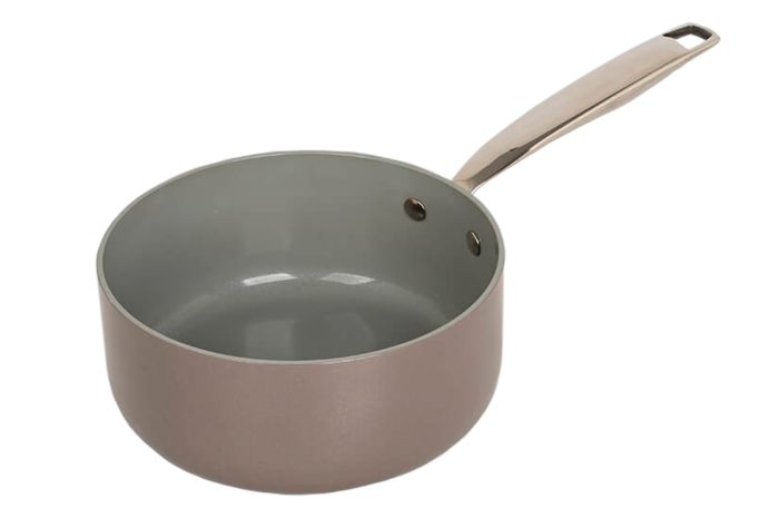 Сотейник нержавіючий Maestro 180мм x 1.9л Ceramic (MR-4009-18S)