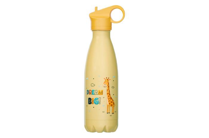 Термопляшка дитяча Maestro 400мл Giraffe (MR-1645-D)