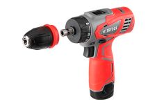 Шуруповерт акумуляторний Intertool 12В x 1.5Ач Li-Ion DFR (DT-0314)