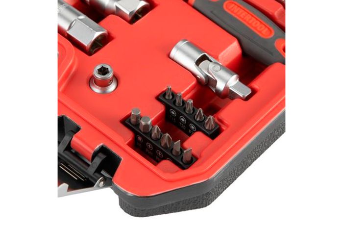 Набор инструмента Intertool 3/8" x 39ед RED (ET-9039)