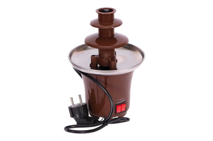 Шоколадний фонтан Фондю Mini Chocolate Fondue Fountain -210х80х150мм (110725)