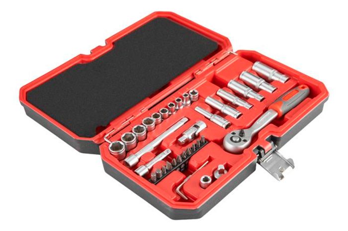 Набор инструмента Intertool 1/4" x 36ед Diy (ET-9036)