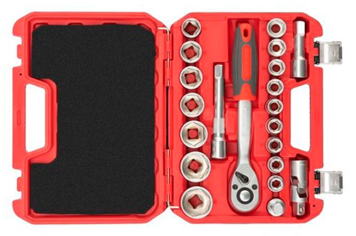 Набор инструмента Intertool 1/2" x 21ед Diy (ET-9021)